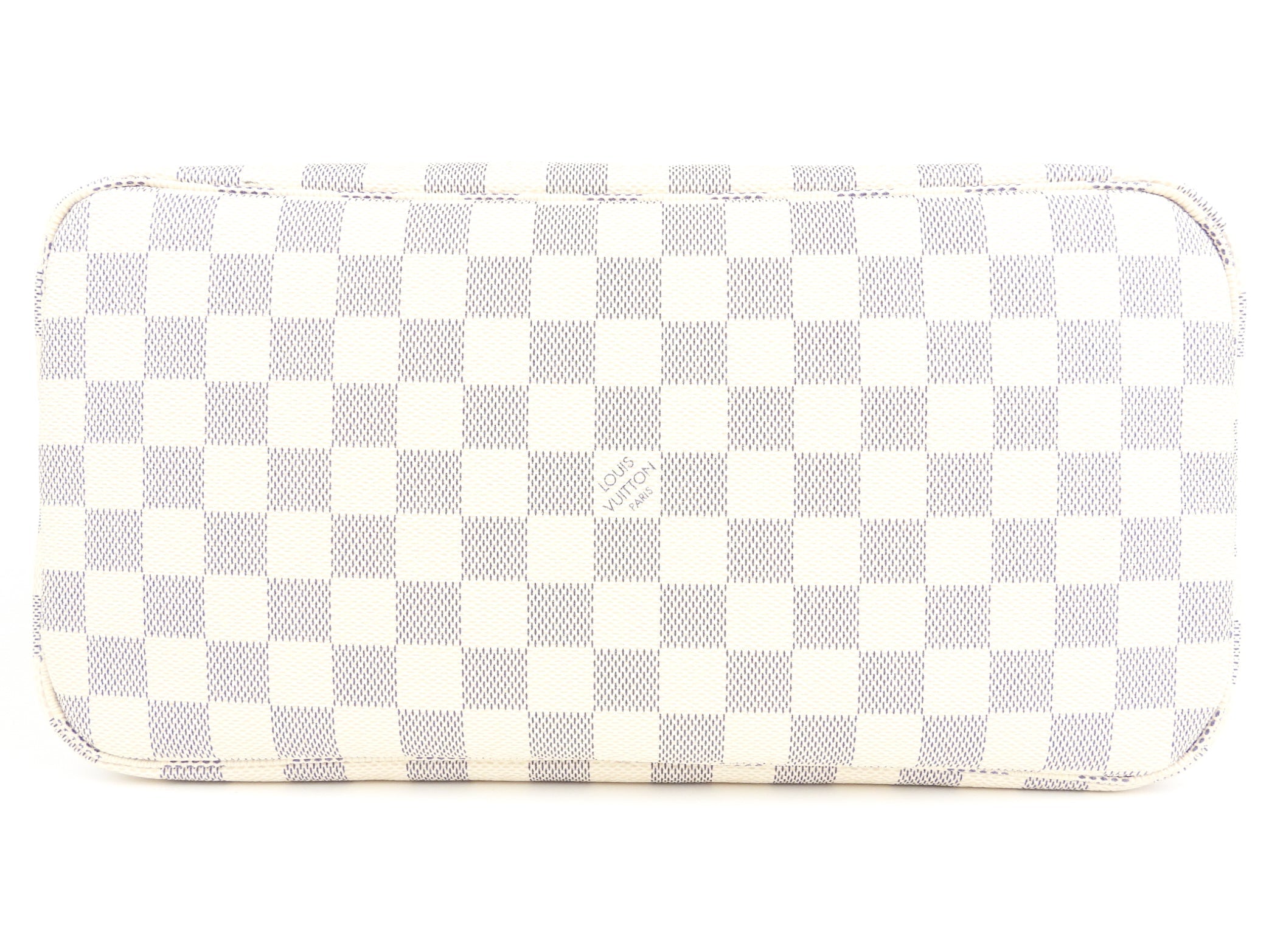 Louis Vuitton Damier Azur Coated Canvas Neverfull MM Shoulder Tote