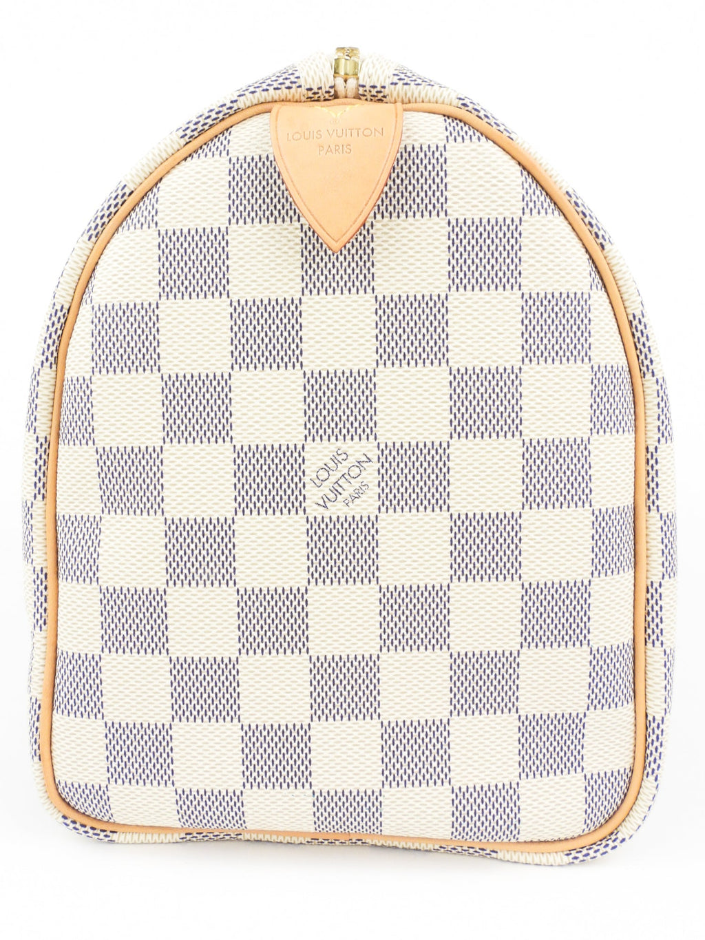 Louis Vuitton Damier Azur Coated Canvas Speedy 25cm Boston Bag