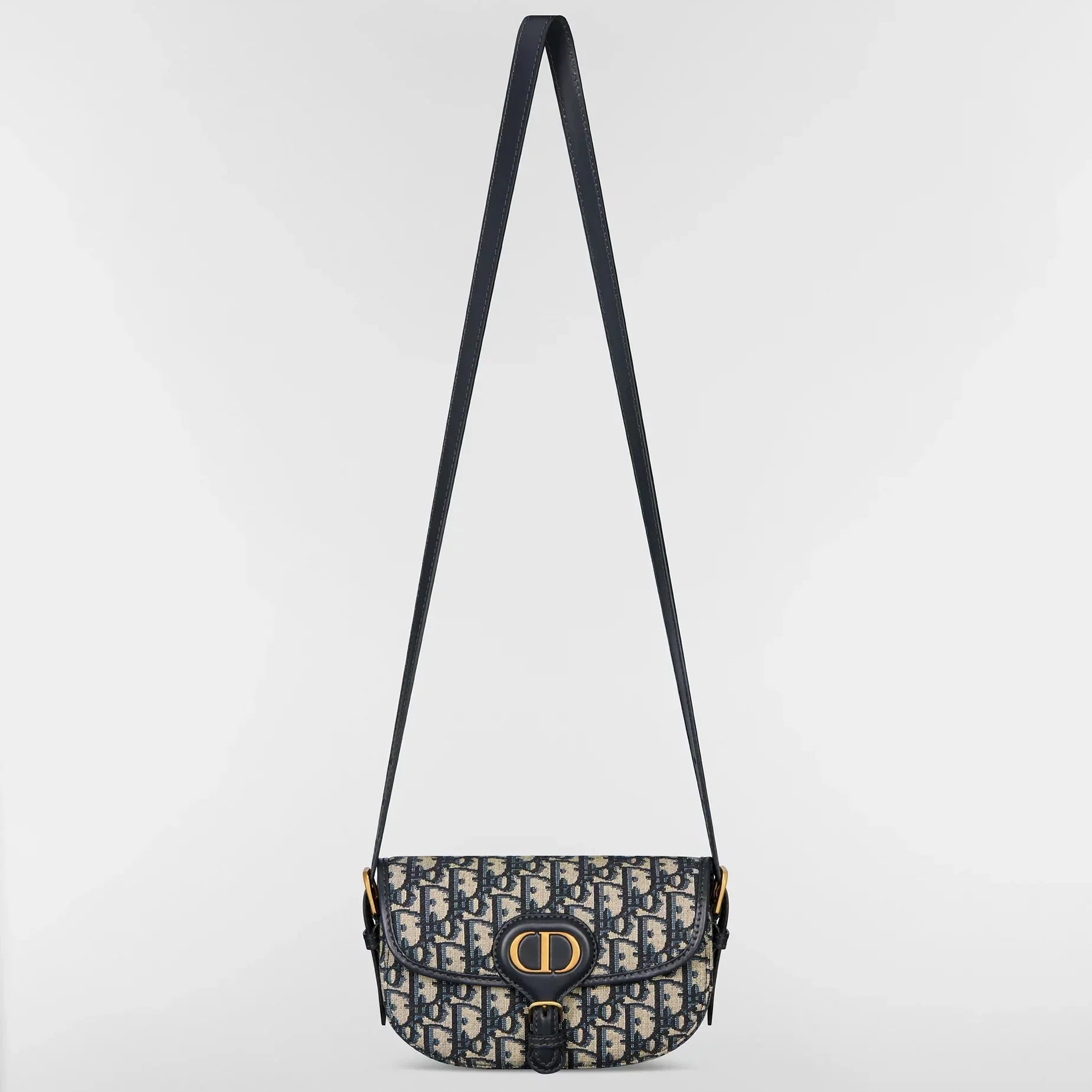 Dior Bobby East West Bag - Blue Dior Oblique Jacquard