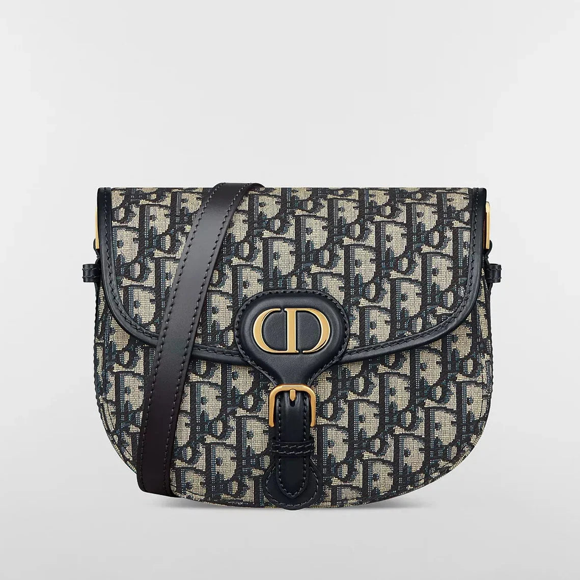 Dior Medium Dior Oblique Jacquard Bobby Bag - Blue