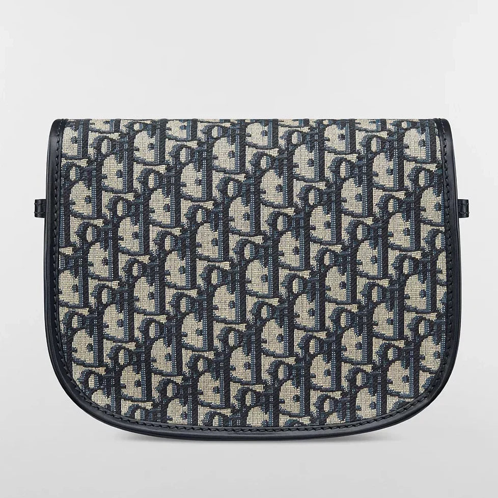 Dior Medium Dior Oblique Jacquard Bobby Bag - Blue