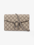 Gucci Dionysus Chain Wallet GG Supreme Coated Canvas