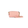 Chanel Quilted Calfskin Gabrielle Clutch On Chain Light Pink
