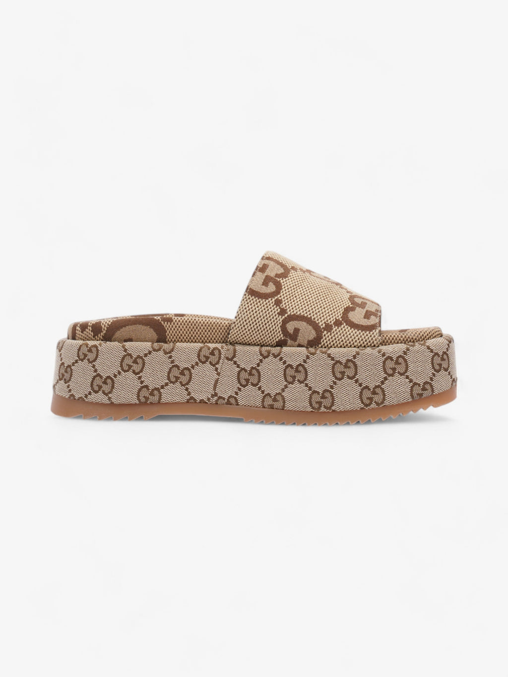Gucci GG Platform Slide GG Supreme Canvas EU 36 UK 3