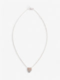 Gucci Trademark Heart Necklace Silver Silver Sterling