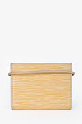 Louis Vuitton 2001 Cream Epi Leather Trifold Elastic  Holder