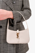 Saint Laurent Grey Leather 5 a 7 Mini Bag