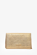 Saint Laurent 2013 Gold Leather Wallet on Chain