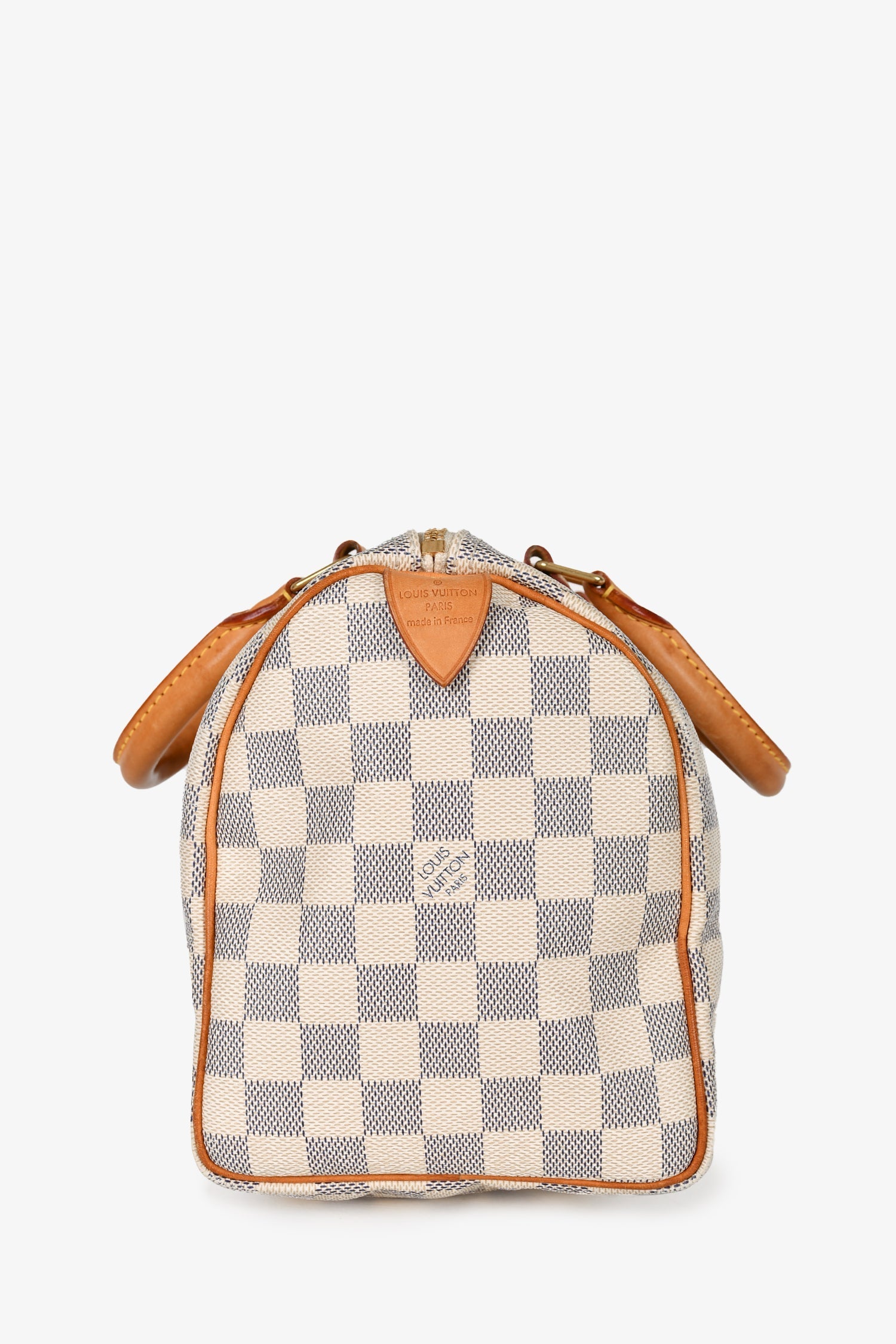 Louis Vuitton 2010 Damier Azur Speedy 25 Top Handle