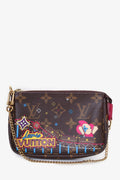 Louis Vuitton 2020 Monogram Christmas Animation Pochette