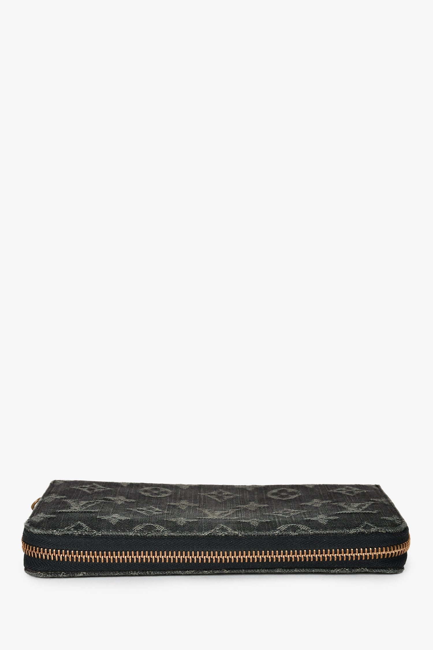 Louis Vuitton 2008 Denim Monogram Zippy Wallet