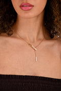 Hermès 18K Gold 'Ever Chaîne d'Ancre Lariat' Necklace