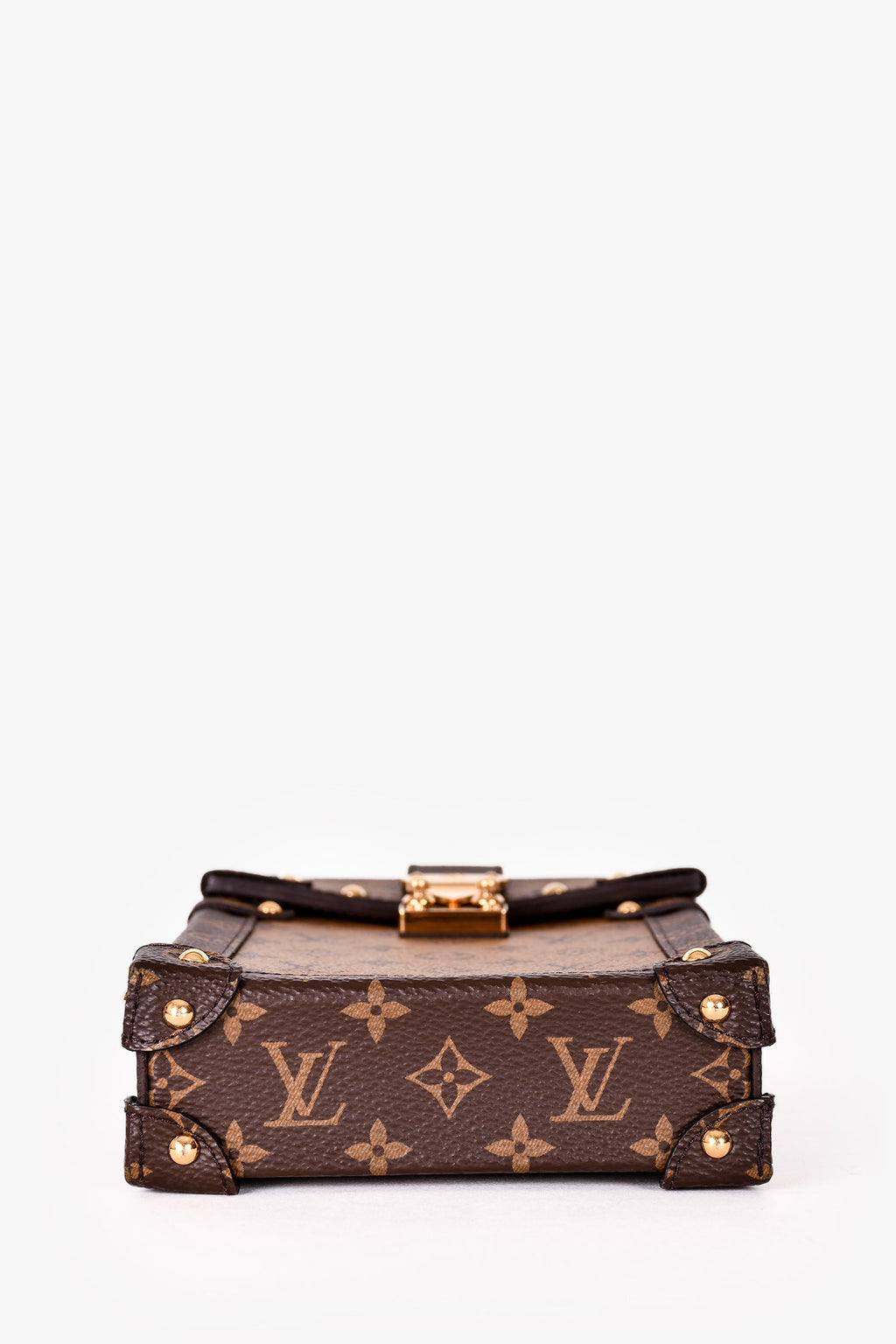 Louis Vuitton 2019 Monogram Reverse Pochette Trunk Crossbody with Strap