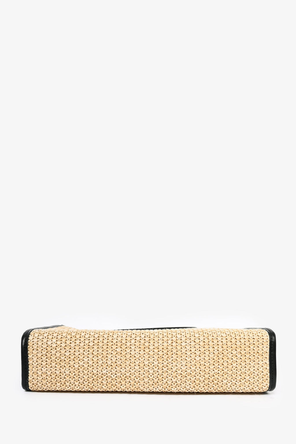 Louis Vuitton Beige/Black Raffia/Leather Toiletry Pouch on Chain