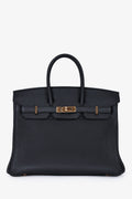 Hermès 2021 Black Togo Leather Birkin 25