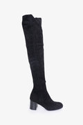 Hermès Black Suede Decibel Boots Size 37