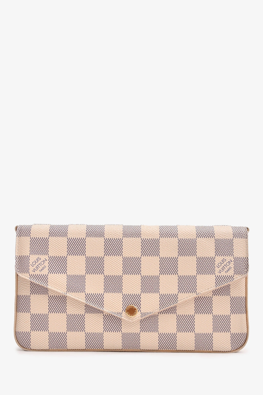 Louis Vuitton 2016 Damier Azure Felicie Pochette On Chain