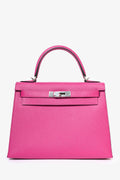 Hermès 2018 Rose Poupre Epsom Leather Sellier Kelly 28