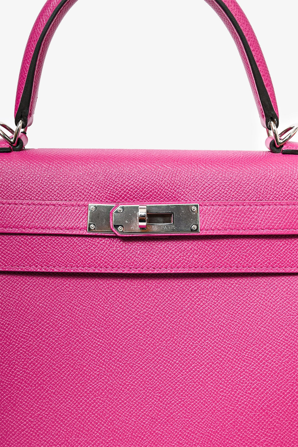 Hermès 2018 Rose Poupre Epsom Leather Sellier Kelly 28