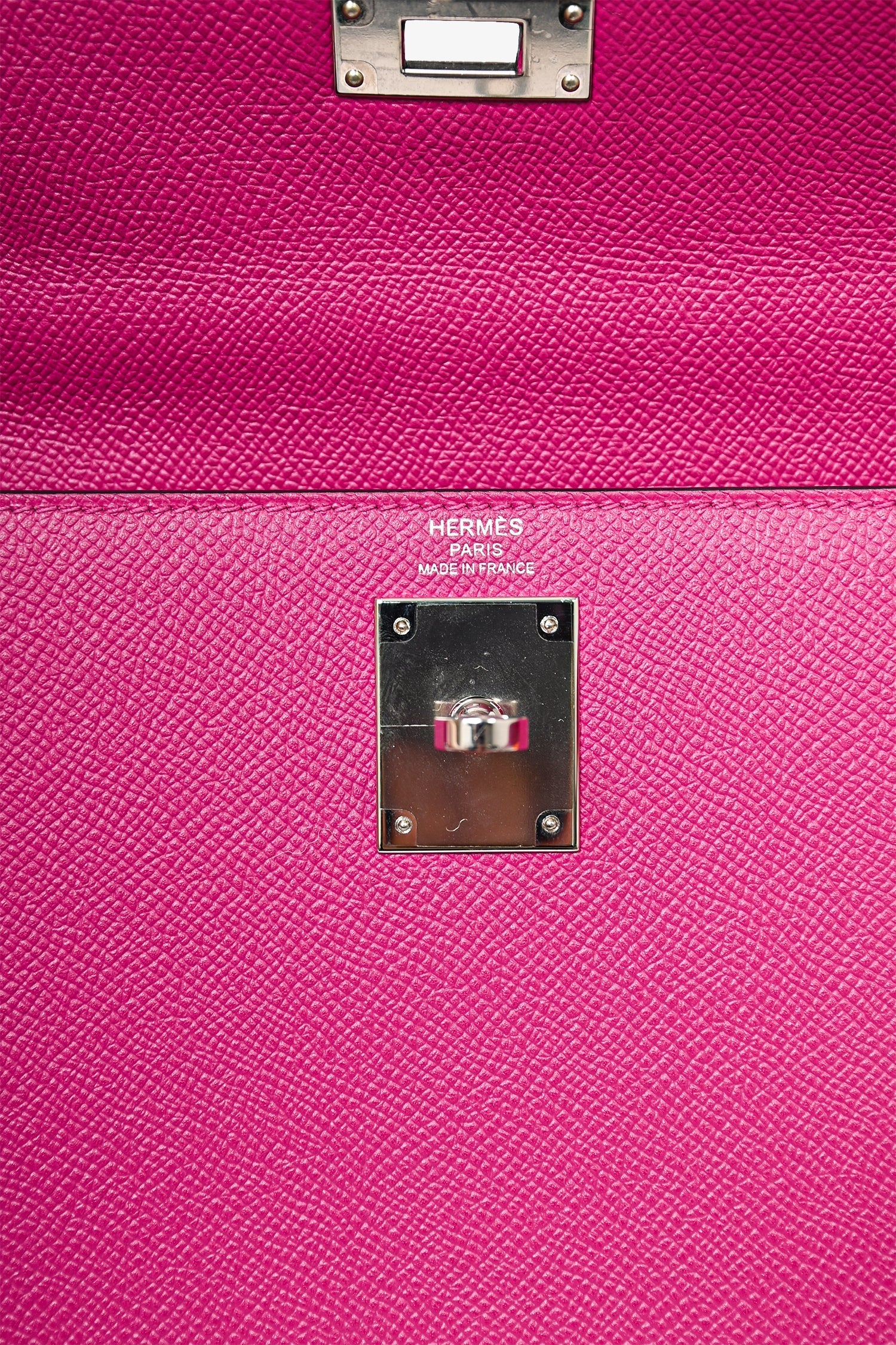 Hermès 2018 Rose Poupre Epsom Leather Sellier Kelly 28