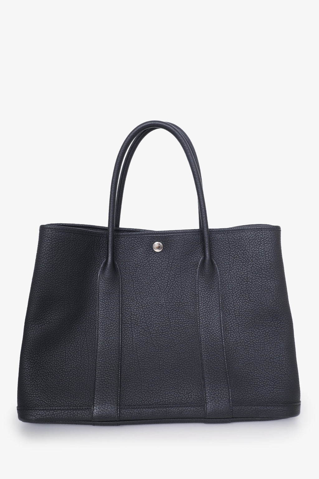 Hermès 2019 Black Negonda Leather Garden Party 36