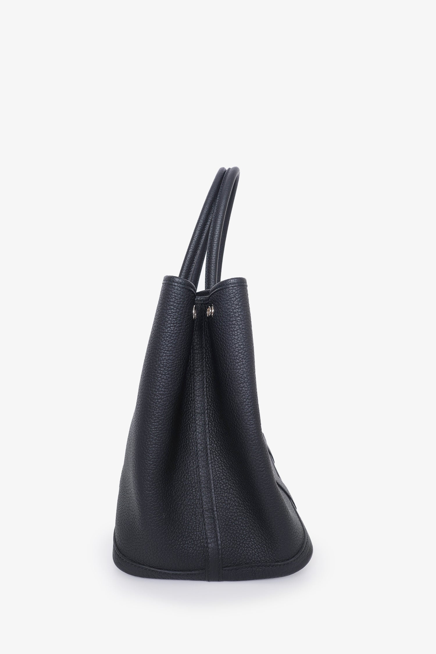 Hermès 2019 Black Negonda Leather Garden Party 36