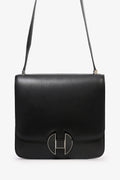 Hermès 2018 Black Evercolor Leather 2002 20 Crossbody Bag