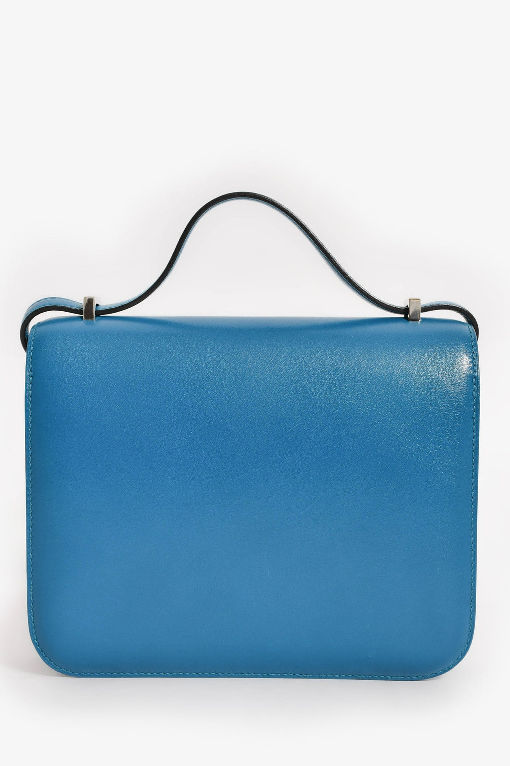 Hermès 2017 Bleu Izmir Tadelakt Leather Constance 18