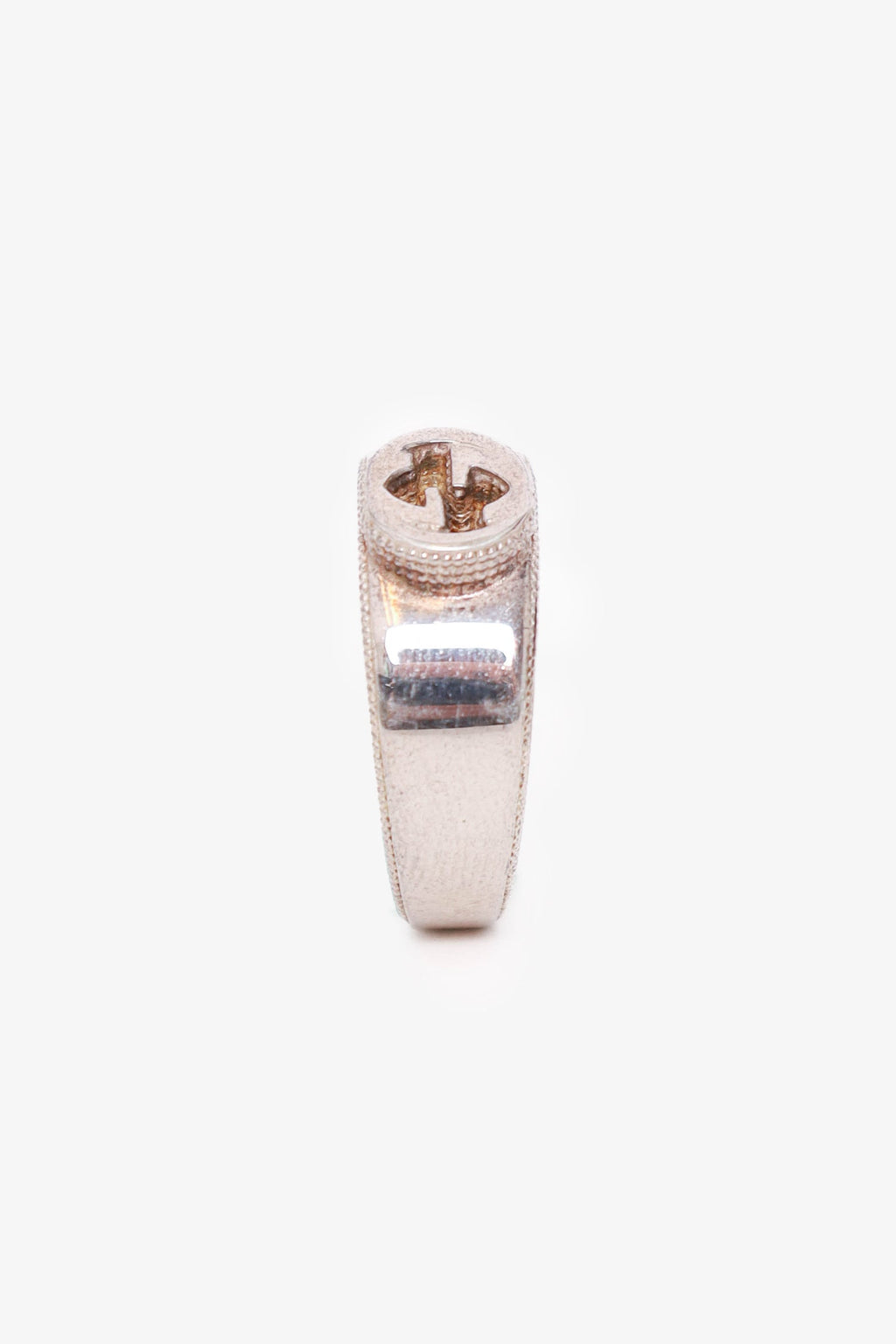 Gucci Sterling Silver Interlocking G Ring