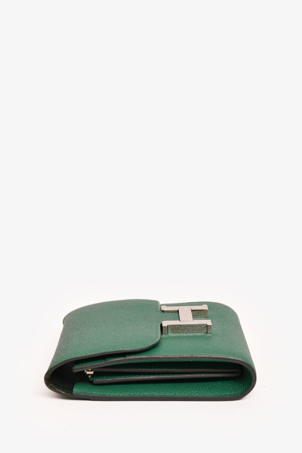 Hermès 2018 Vert Vertigo Epsom Constance Wallet PHW