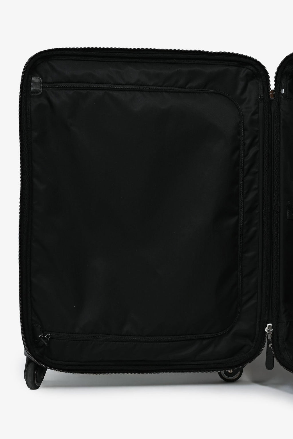 Gucci Black Guccissima Medium Luggage Suitcase
