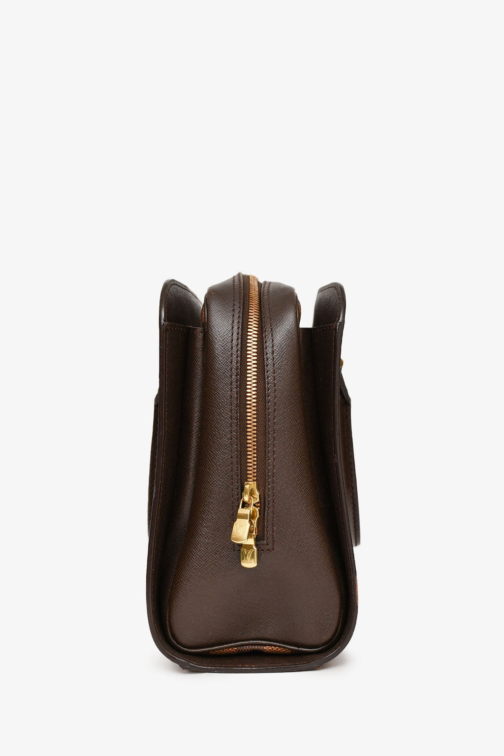 Louis Vuitton 1998 Brown Damier Ebene Triana Top Handle Bag