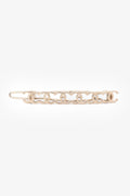 Pre-Loved Chanel™ Gold Tone 'CC' Hair Clip