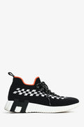 Hermès Black/White Mesh H 'Bouncing' Sneakers Size 36