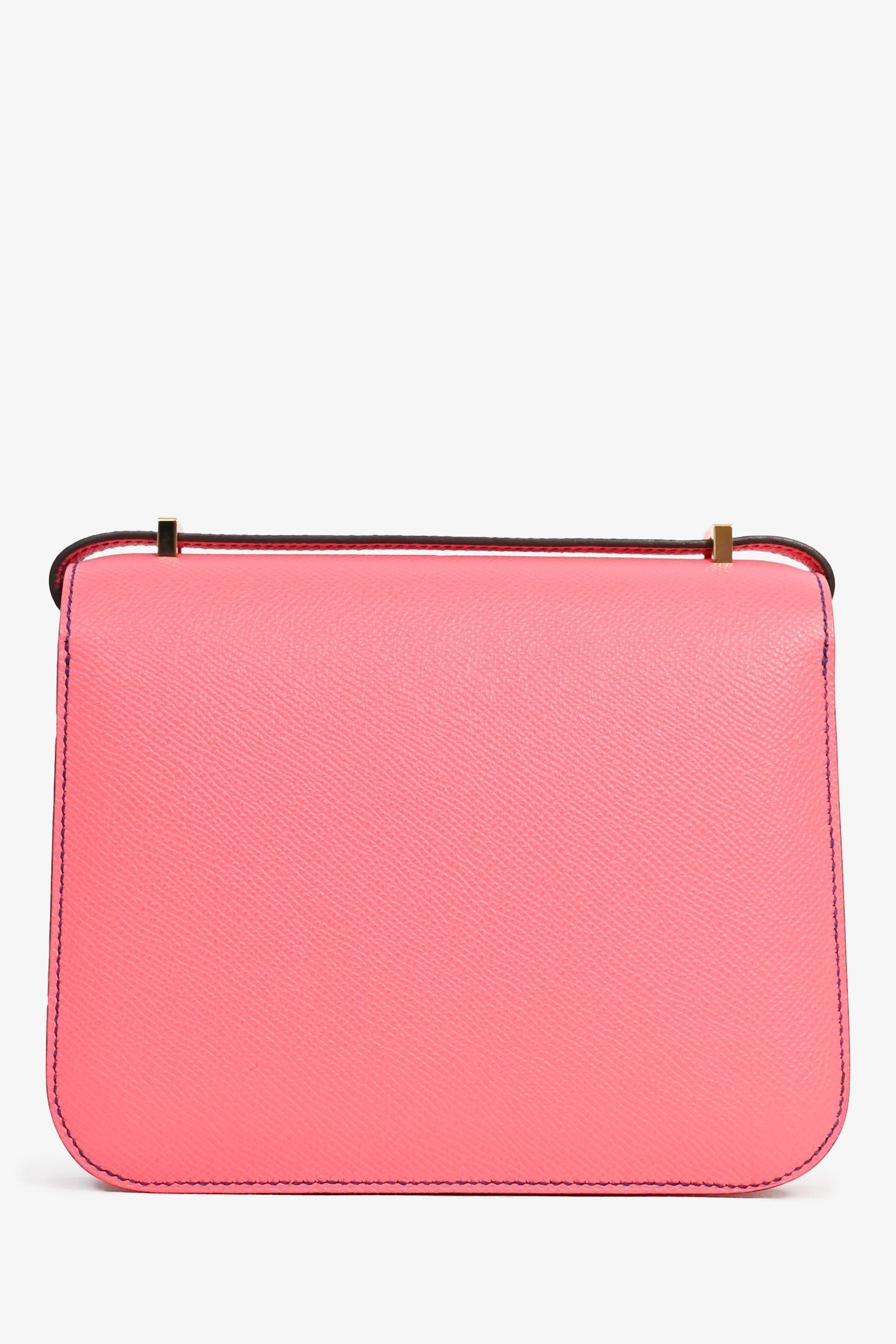 Hermès Pink Epsom Leather Constance 18