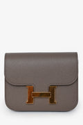 Hermès 2021 Grey Constance Slim Wallet
