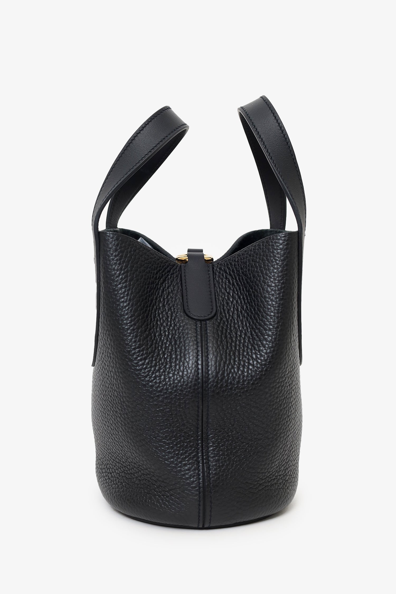 Hermès 2022 Black Clemence & Swift In-The-Loop 18