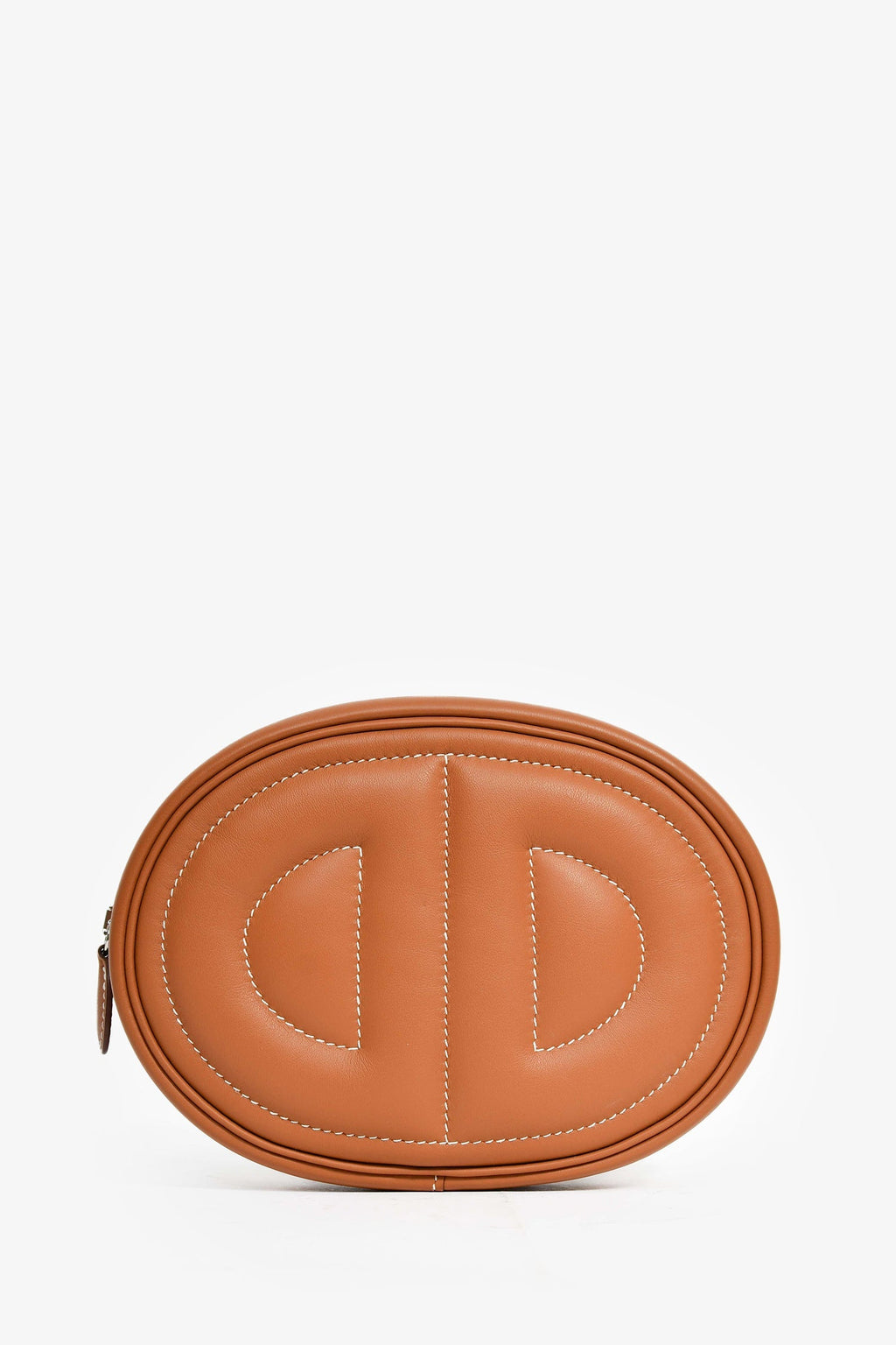 Hermès 2020 Brown Swift Verso "In Loop Belt" Bag