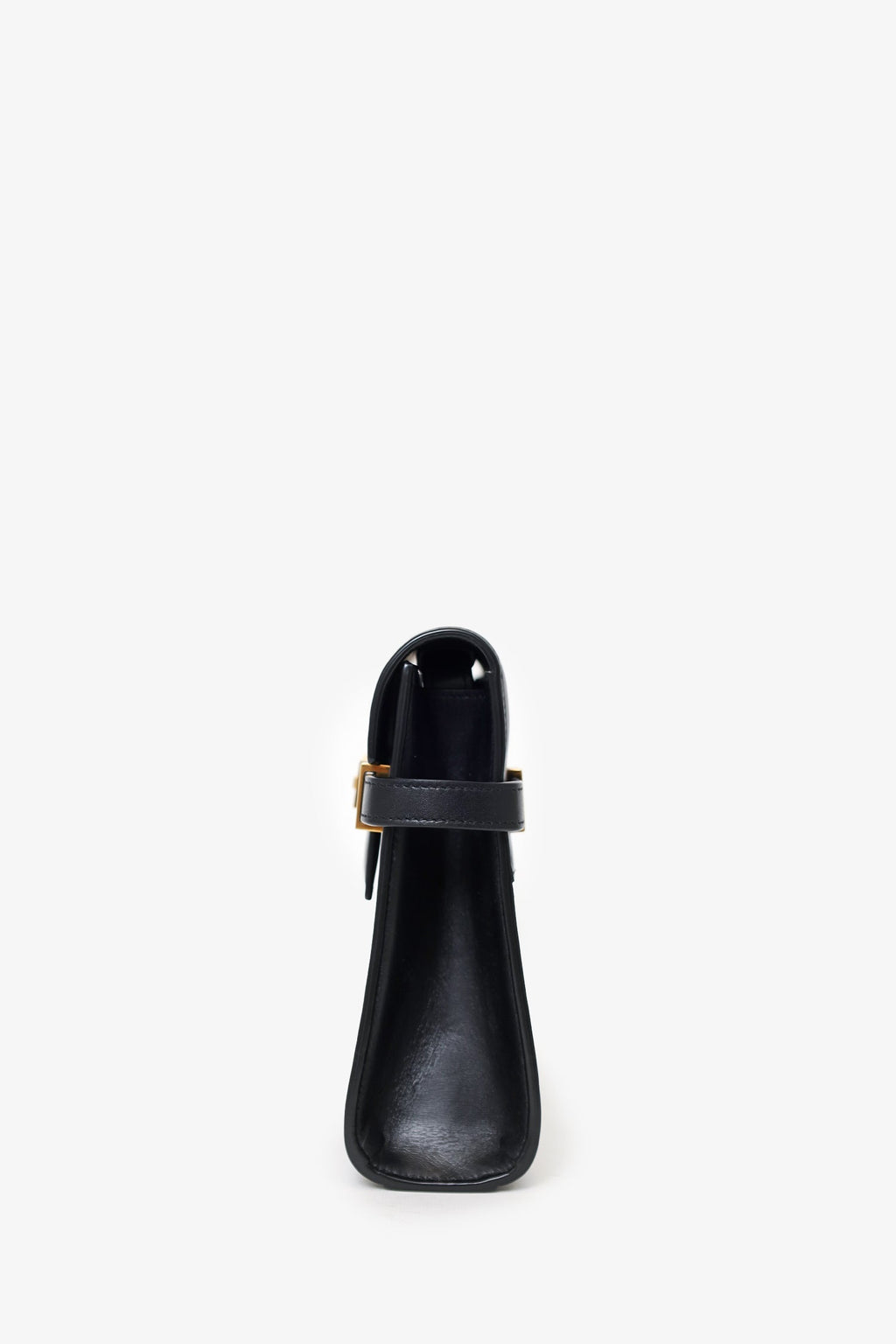 Saint Laurent Black Leather Small Manhattan Bag