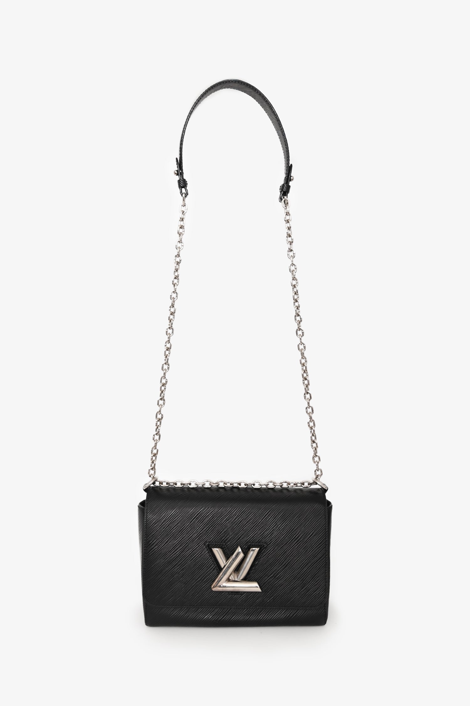 Louis Vuitton 2016 Black Epi Leather Twist MM Bag