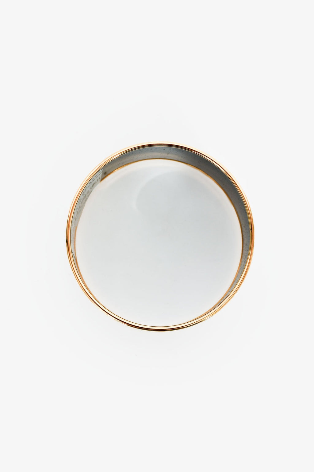 Hermès 18K Yellow Gold Plated 'Grand Apparat' Extra Wide Bangle PM
