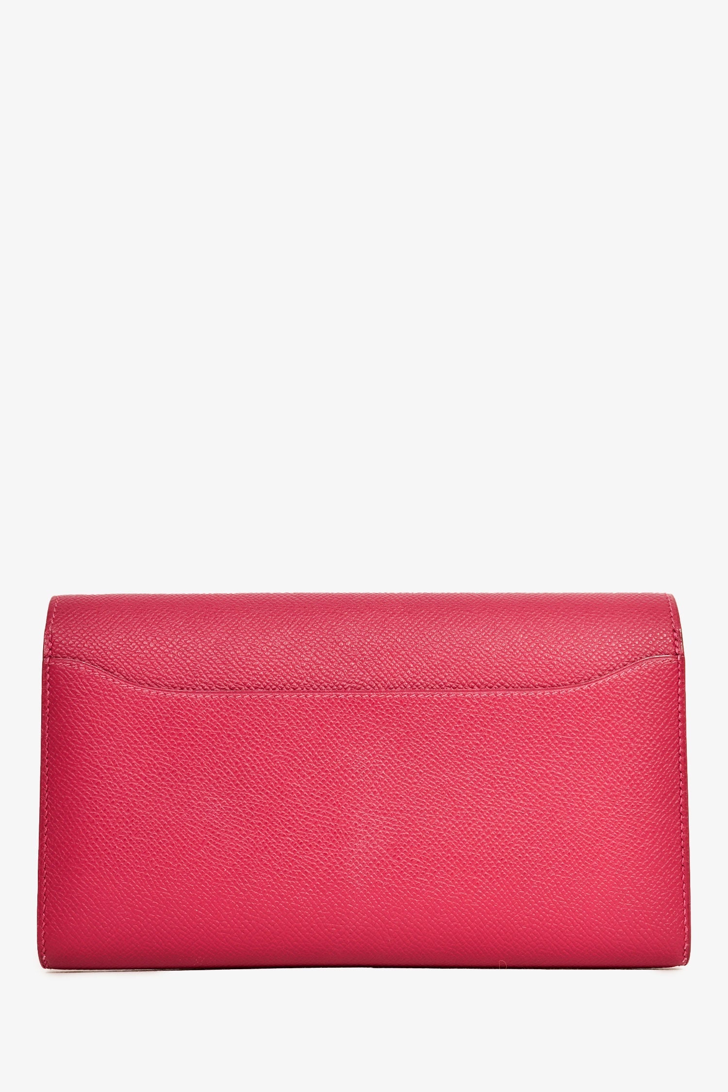 Hermès 2012 Purple Epsom Leather Constance Long Wallet