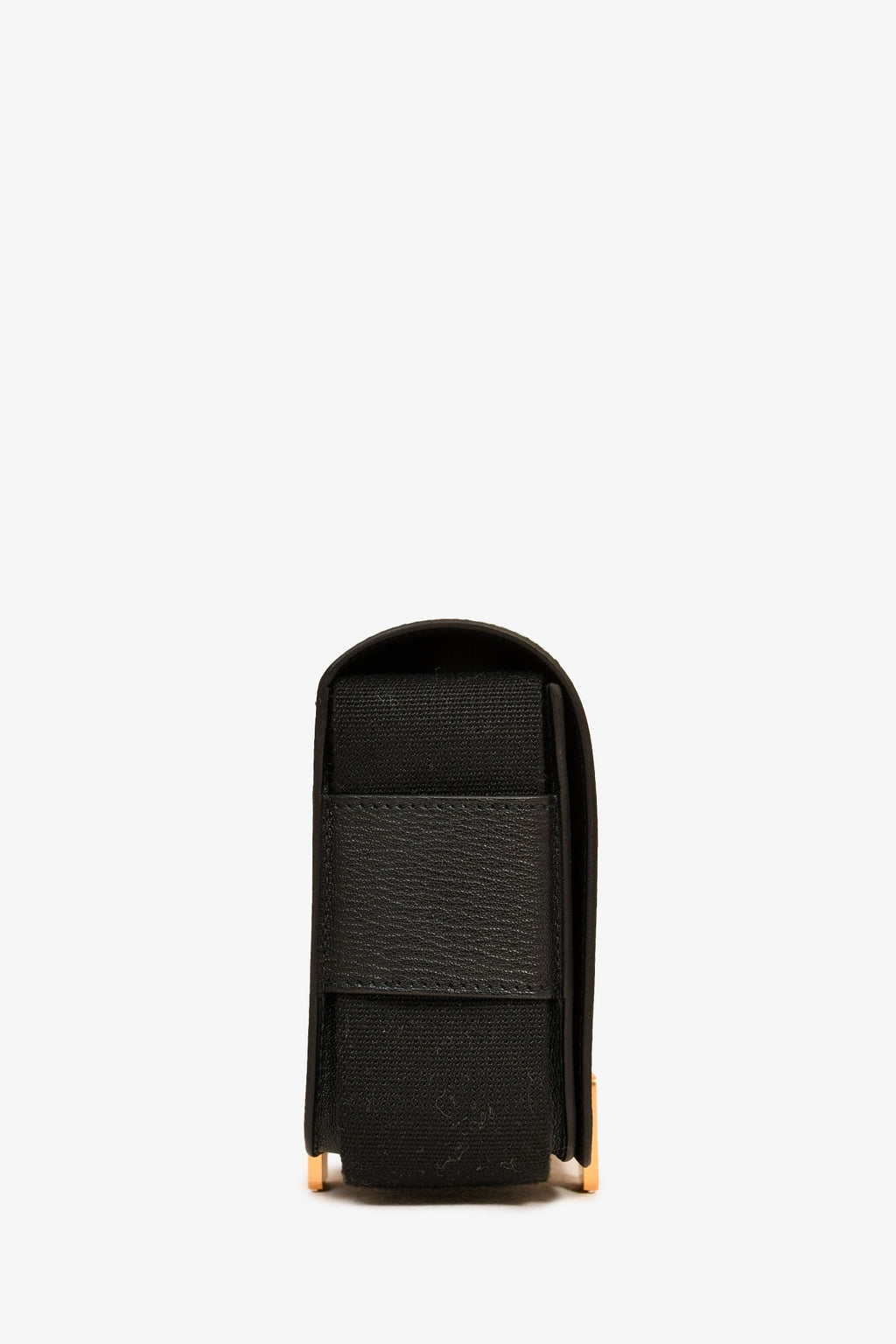 Hermès 2022 Black Chèvre Mysore Leather 'Geta' Crossbody Bag