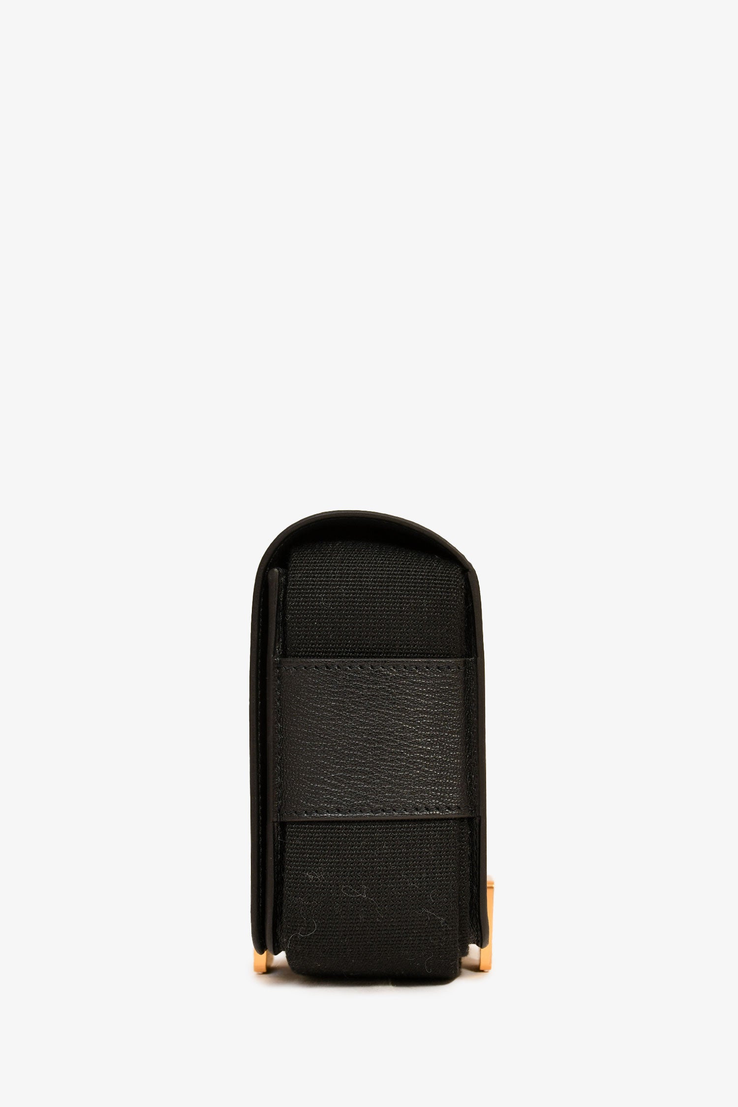 Hermès 2022 Black Chèvre Mysore Leather 'Geta' Crossbody Bag