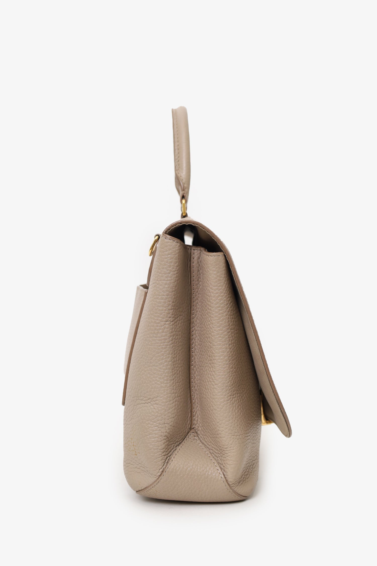 Louis Vuitton 2018 Taupe Leather Taurillon Volta Top Handle