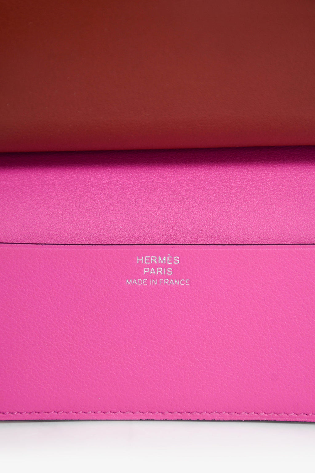 Hermès 2018 Magenta/Burgundy 'Multiplis' holder