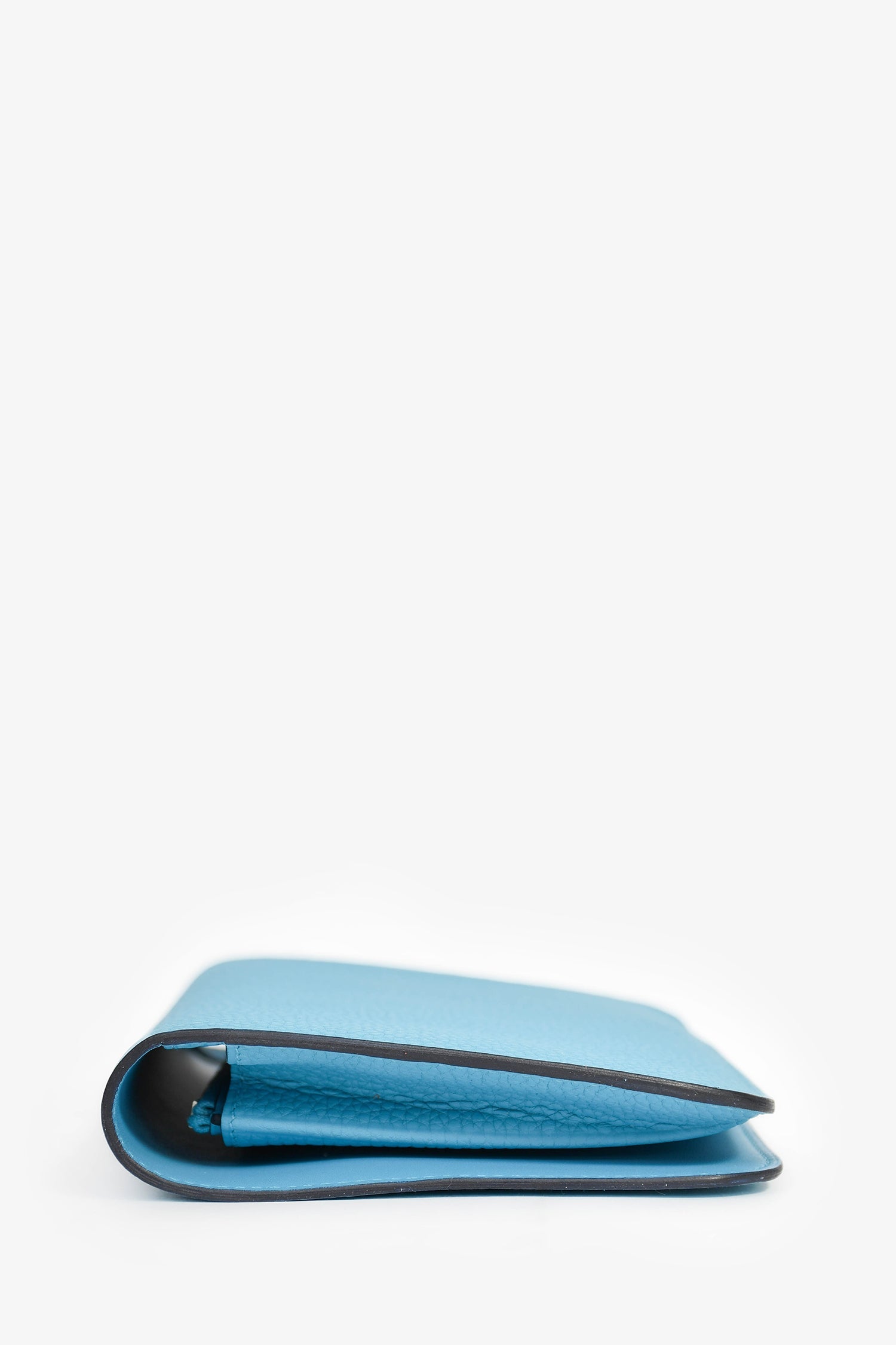 Hermès 2019 Blue Leather 'Dogon' Long Wallet