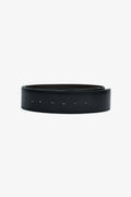 Hermès 2011 Black/Brown Reversible Belt Size 100 (No Buckle)