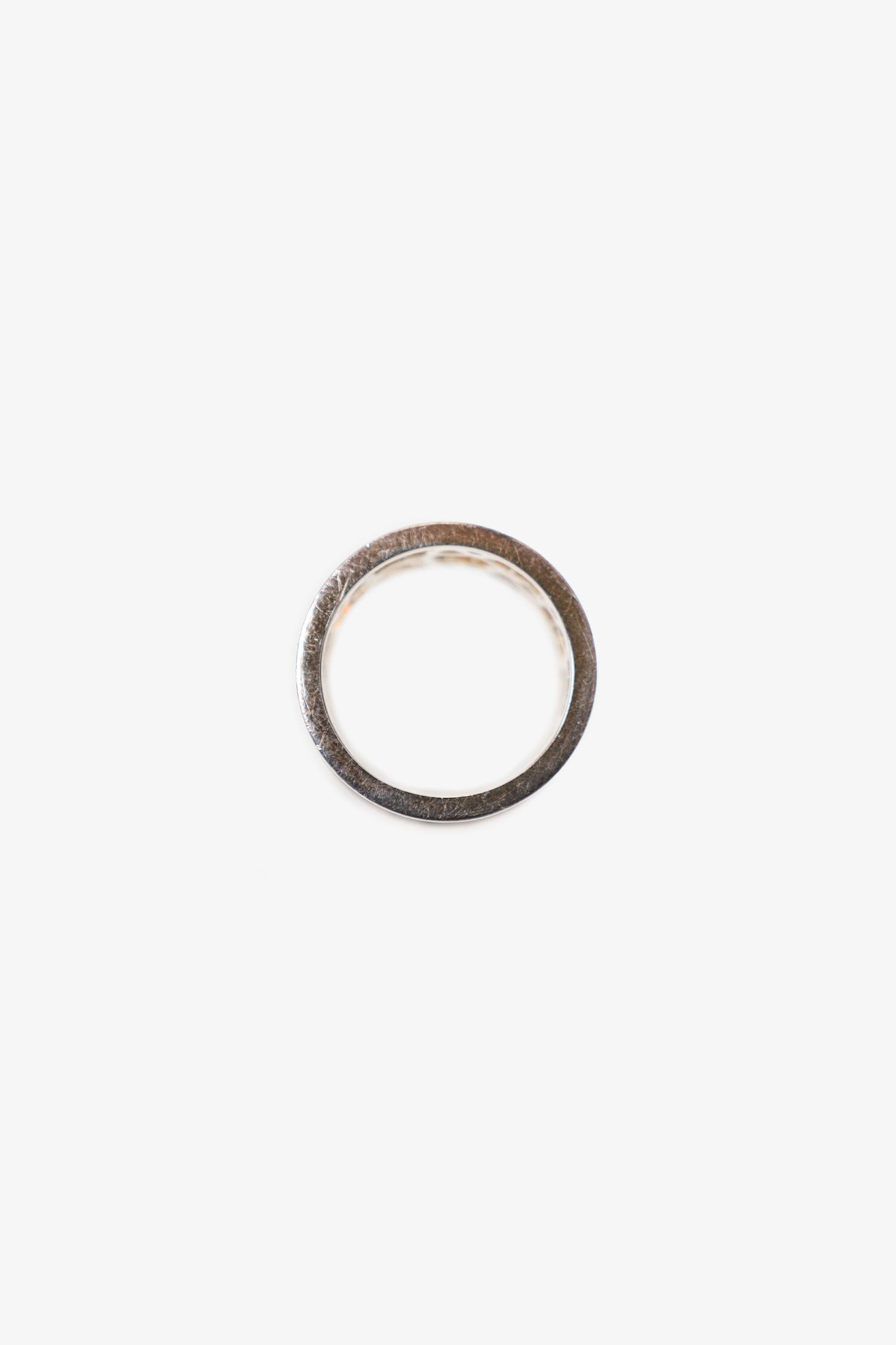 Hermès Sterling Silver Chaine d'Ancre Passerelle Ring