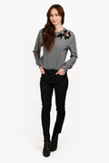 Saint Laurent Black Coated Skinny Jeans Size 28